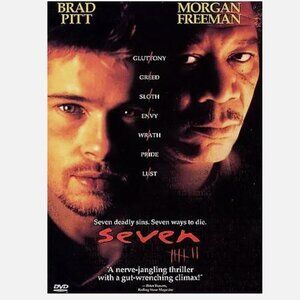 Seven - DVD featuring Brad Pitt, Morgan Freeman, Gwyneth Paltrow, Kevin Spacey,